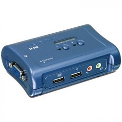 2-Port USB KVM Switch Kit...